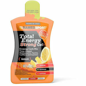 Named Sport - Sport - Total energy strong lemon gel 40 ml