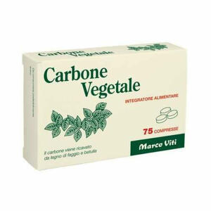 Marco viti - Carbone vegetali 75 compresse