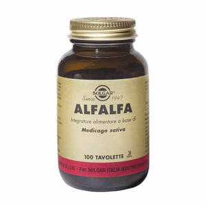 Solgar - Alfalfa 100 tavolette