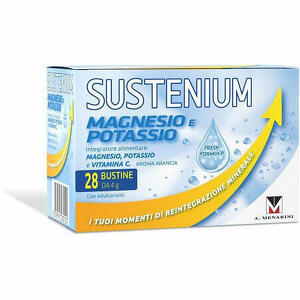 Sustenium - Magnesio e potassio - Magnesio e potassio 28 buste