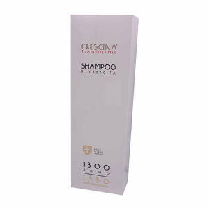 Labo  crescina transdermic shampoo ri-crescita  1300 uomo - Shampoo transdermic crescina ri-crescita 1300 uomo 150 ml