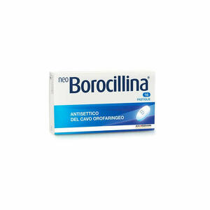 Neoborocillina - 1,2 mg + 20 mg pastiglie 16 pastiglie in blisterpvc-pe-pvdc/al