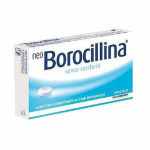 Neoborocillina - 1,2 mg + 20 mg pastiglie senza zucchero 16 pastiglie in blister pvc-pe-pvdc/al