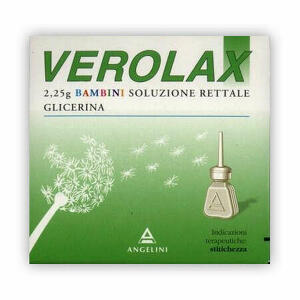 Verolax - 3 g bambini soluzione rettale - 6 contenitori monodose