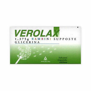 Verolax - 1,375 g bambini supposte - 18 supposte