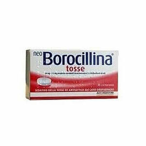 Neoborocillina - Fluid tosse - 10 mg + 1,2 mg pastiglie 20 pastiglie in blister pvc-pe-pvdc/al