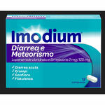 Imodium 2 mg/125 mg compresse 12 compresse in blister pctfe/pvc/al/pet/carta